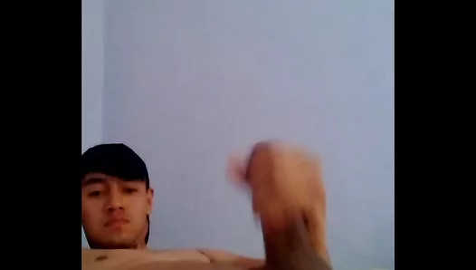 Young Latino Twink Jerks Off His Thick Hard-On in Steamy Solo Scene – 18+