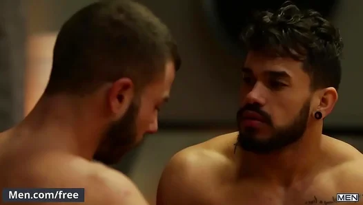 Arad Wins Over Jackman With Raw Power Passion – Steamy Gay Workout Scene – 18+