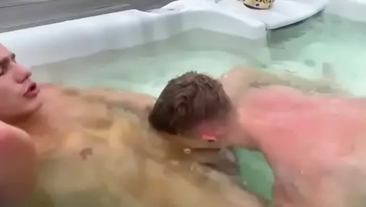 Blonde Stud Chases Huge Load in Steamy Underground Blowjob Fest – 18+