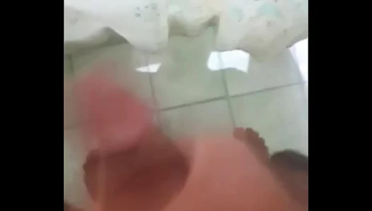 Steamy Bathroom Handjob Fantasy: Jacobs Sensual Solo Play – 18+