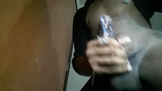 Floor Soaked: Wild Solo Ride Ends in Massive Cum Explosion – XXX Men Action