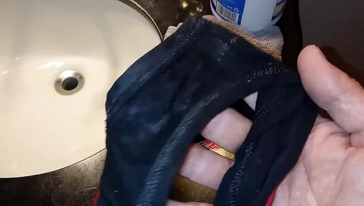 Forbidden Fixation: Guy Obsessed With Sniffing StepSister-in-Laws Wet Lace Underwear –