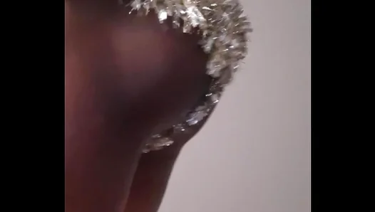 Shiny Thong tease as ripped muscle hunks strip down for steamy solos — GayXXXmas 18+