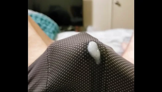 Bareback Bear Blasts Load All Over Sopping Wet Underwear – Hot Solo Session