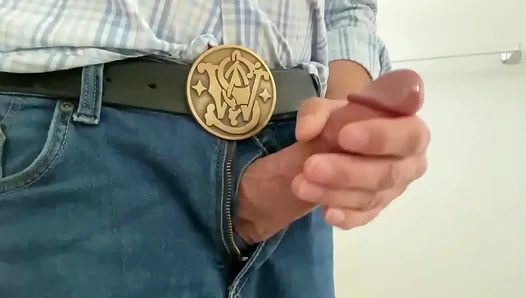 Hard-On Highs: Jacking Off With a Sleek Sexy Belt Buckle – Steamy Solo Fun