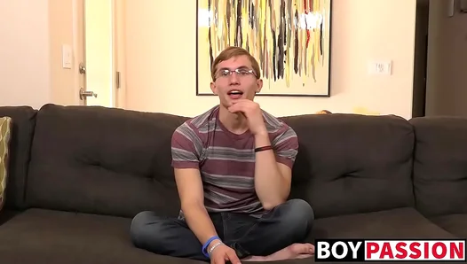 Blond Twink Takes On Massive Hard Cock After Steamy Talk – NaughtyTales 18+