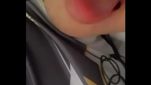 Young Vietnamese Bottom Takes Massive Cock from busty twink—deepthroat action hard