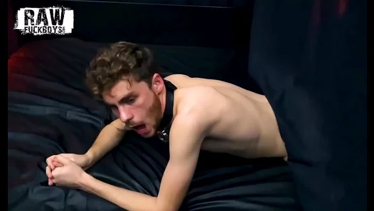 Scruffy Twink Gets Pounded Hard by a Horny Furry Stud—No Rubber, Just Pure Lust