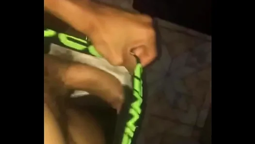 Straight-Cute Guy Flaunts Massive Erect Cock in Steamy Solo Workout – NaughtyJake 18+