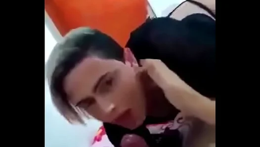 Flame Dominates Two Rookies in a Steamy, Sensual Blowjob Session – 18+