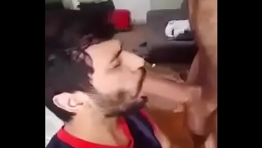 Craving Deep Throat? He Takes a Huge Load Bareback – Hot Gay Action 18+