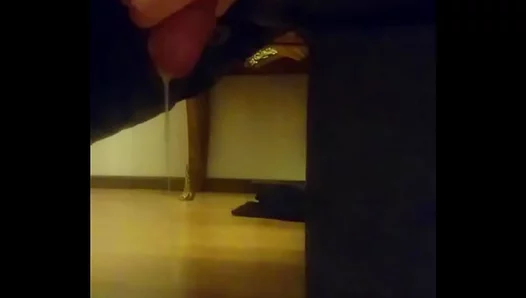 Hot Load Explosion After Intense Fleshlight Session in Skin-Tight Jeans – 18+