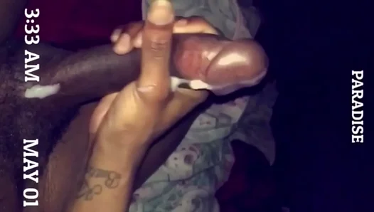 Monstrous Black Cock Blows Up with Thick Cum — Insane Solo Ejaculation – HotGayPornScene
