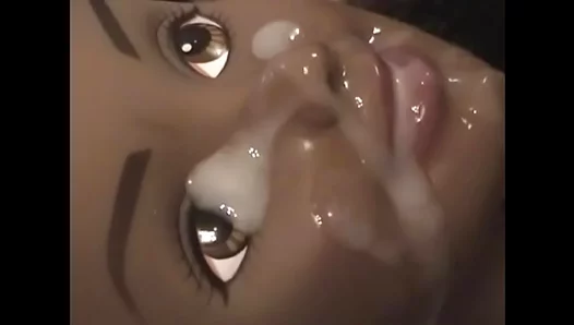Barbie Gets a Creampied Face During Wild Solo Jerk Off – XXX