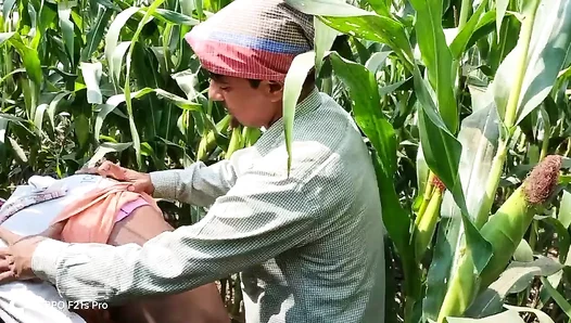 Steamy Indian Encounter: Farmhand and Boss Heat Up the Fields – Hindi Spoken