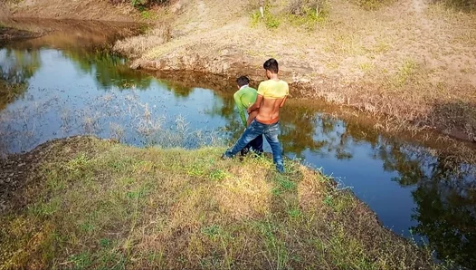 Jungle Heat: Secret Tryst Between Village Men Ignites Passion – GayHindiPorn 18+