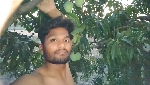 Sucking Slow: Juicy Mango Teased Between Lips Under Golden Rays – 18+
