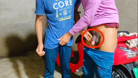 Young Jock Soaks Up Sunshine Riding Hard: Raw Passion with Older Stud – Hindi Moans