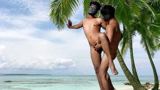 Curvy Farmer Rides Slim City Boy Under Open Sky – Forbidden Heat in Hindi