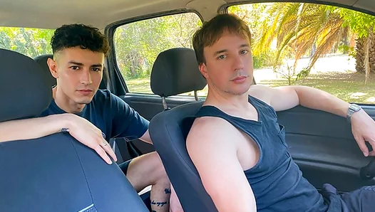 Twink Duo Cant Resist Riding Their Sexy Latin Cabbie — Public Heat! – LatinoHunks 18+