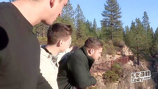Winter Thaw: Hot Twinks Melt Frost with Wild Group Action – 18+