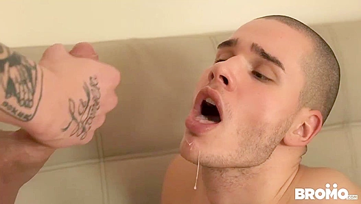 Caught Masturbating? Roomie Takes Control and Claims That Ass – BromoUS 18+