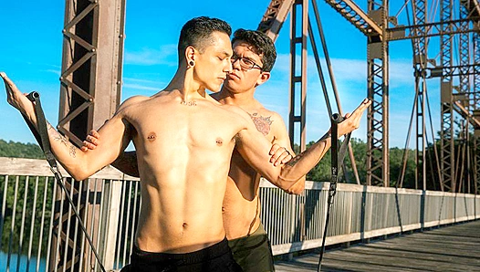 Mateo Clark Goes Wild — Hot Outdoor Fuck Session in the Sunshine – CockyBoys 18+