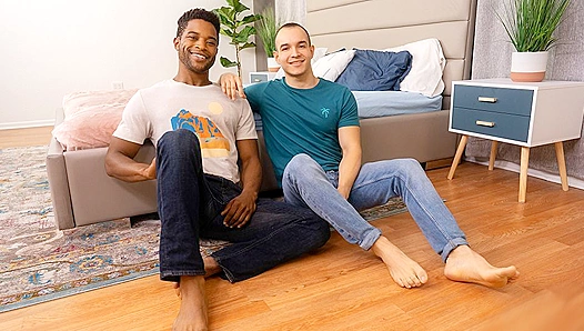 Landon Dante: Hot Interracial Chemistry, Bareback Pleasure – RawGayMoments 18+