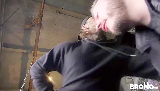 Wild Ride in Ruins: Ryan Bo Sinn Takes It Hard in Abandoned Warehouse – 18+