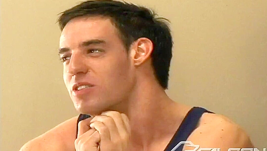 Austins Sweet Moans Fill Room While Jerking Off Slowly—Soft Lips Shine — 18+