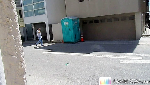 Bold Stranger Takes Charge in Steamy Restroom Hookup – GayRoom 18+