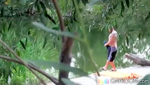 Hot Summer Lust: Buff Twinks Trade Throbs Then Share a Shiny Facial – GayXXX