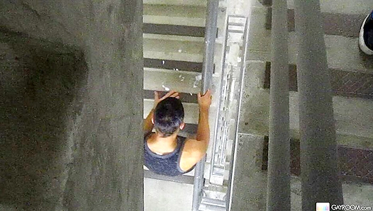 Obsessed Fan Caught Eyeing Horny Hunk Dane Caroggios Hot Workout – 18+