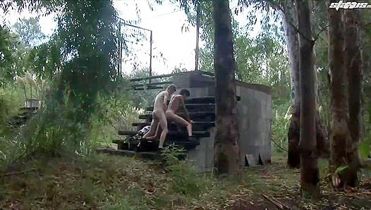 Forbidden Heat: Two Guys Fuck Wildly Deep in the Forest – Staxus