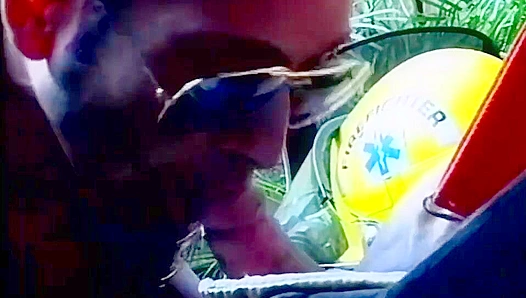 Hot Hardhat Turns On Lustful Officer Under Open Sky – NaughtyEncounters at BonusHunks