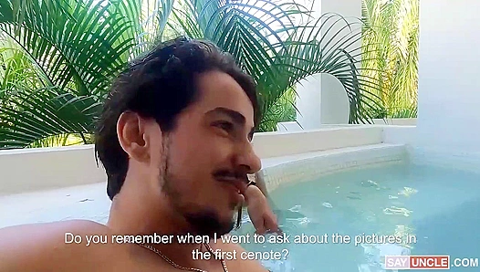 Cancn Heat: Passionate Latino Men Fuck Wildly by the Pool – Hot Gay Action