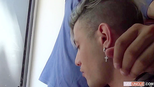 Steamy Latino Ride: Ayun Leos Hot Tryst on a Moving Train – 18+