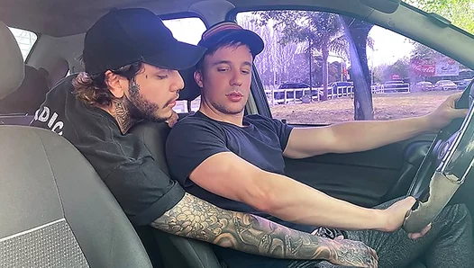 Jonas Matt Fucks Chiwi Blacks Tight Ass in Hot Car Scene – 18+