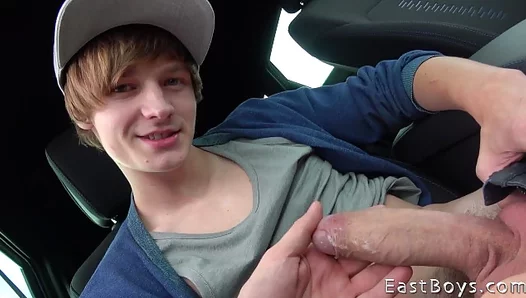Steamy In-Car Blowjob Fantasy With Antony Carter – GayXXX 18+