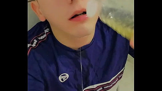Curious Teen Discovers Pleasure: First Time Masturbation Golden Showers – Hot Young Guy