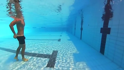 Underwater Heat: Steamy Poolside Blowjob Ends in Massive Cum Blast – TinyGays 18+