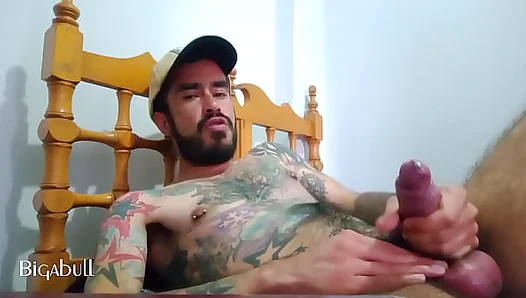 Ricos Ripped Chimbo Flaunts His Pierced Cock – Steamy Gay Clip 18+