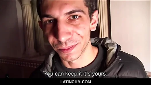 Latino Twink Takes Big Dick on Camera – Scruffs Payday Cumload – 18+