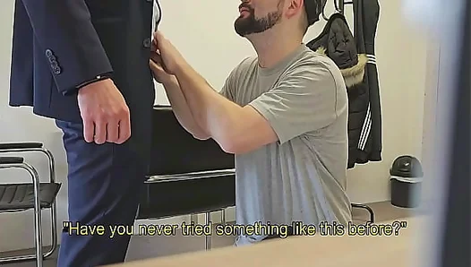 Straight Bro Seduced by Massive-Cock Stud – Wild First Time Gay Encounter – 18+