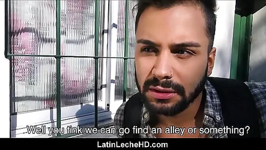 Latin Tourist Takes Cash for His First Steamy Ass Adventure – Gay Street Hookup