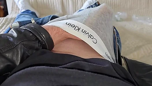 Leather-Daddy Teases Massive Hard-on — PHNTM x Dom CK Action – 18+