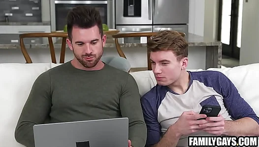 Stepbrothers Forbidden Passion Ignites in Private – Steamy Gay Encounter 18+
