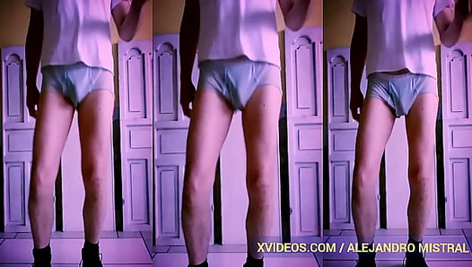 Alejandro Mistral Flexes Huge Frame in Steamy Fetish Wear – HotGayVideos 18+