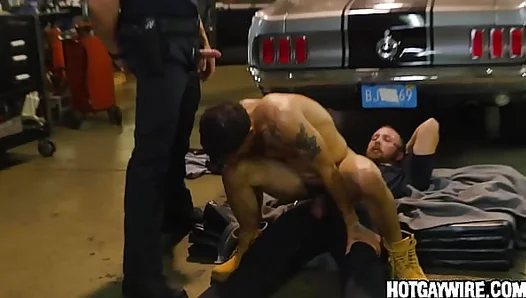Cuffed Claimed: Two Officers Dominate Him Rough – Gay Porno Thriller Pt.3