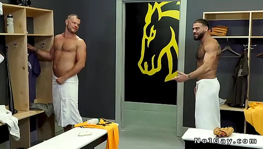 Soaked in Sweat: Hardcore Three-Way Between Bearded Jocks – GayPornVibe 18+